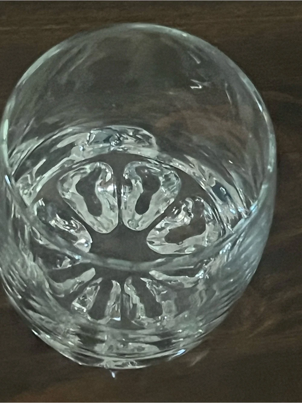 Clear Whiskey Glass  - Classic Dining Glass in Transparent Clear